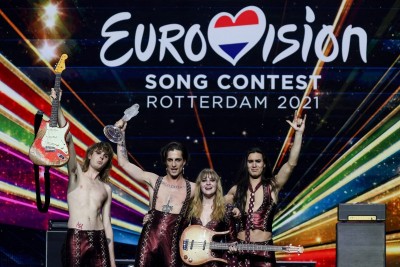 De Italiaanse groep Maneskin wint het Eurovisiesongfestival