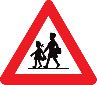 gevaar: Plaats waar veel kinderen komen.
